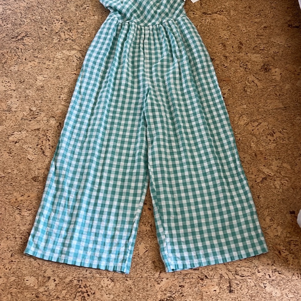 NORDSTROM gingham jumpsuit - Picture 2 of 5